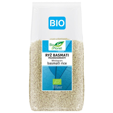 Ryż Basmati Pełnoziarnisty BIO (2 szt x 500 g)