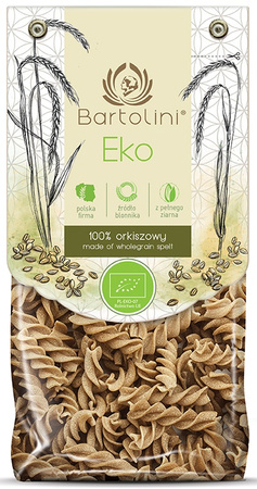 Makaron (Orkiszowy Razowy) Świderki BIO 250 g