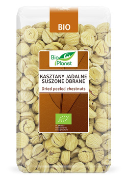 Kasztany Jadalne Suszone Bezglutenowe BIO 1 kg