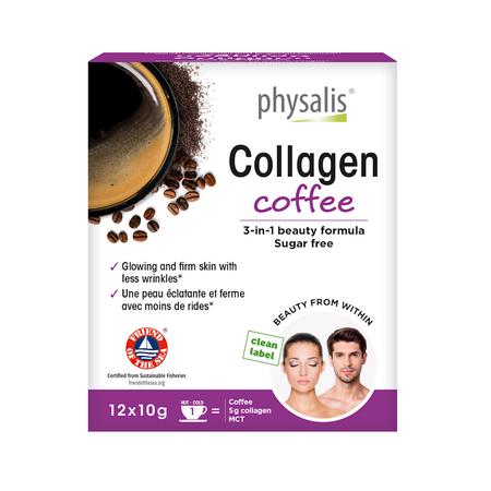 Collagen Coffee - Kawa Kolagenowa Bez Cukru Bezglutenowa Keto 12 Saszetek