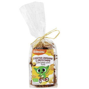 Ciastka Owsiane z Orzechami Włoskimi BIO (2 szt x 170 g)