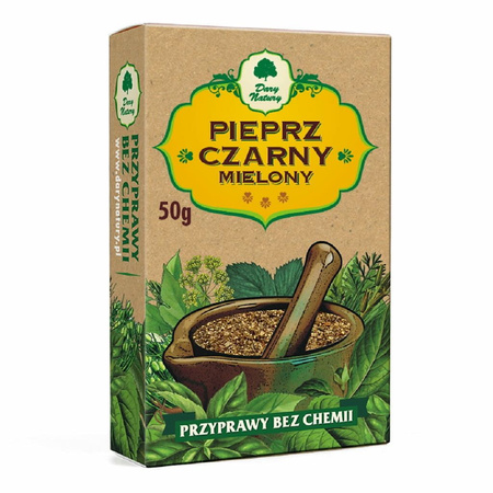 Pieprz Czarny Mielony (3 szt x 50 g)