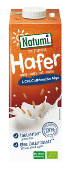 Napój Owsiany z Algami Morskimi (Wapń) Bez Dodatku Cukrów BIO (3 szt x 1 l)