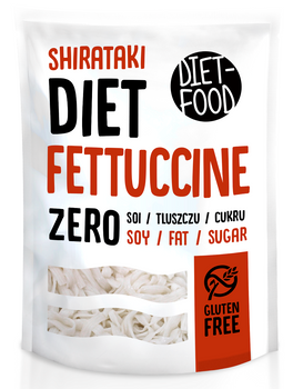 Makaron (Konjac) Fettuccine Bezglutenowy 270 g () - Diet (3 szt x 200 g)