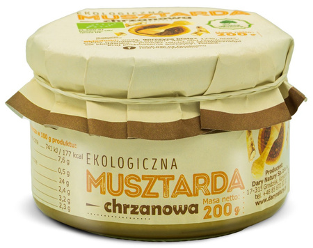 Musztarda Chrzanowa BIO 200 g