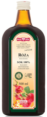 Sok z Róży Nfc 500 ml Polska Róża