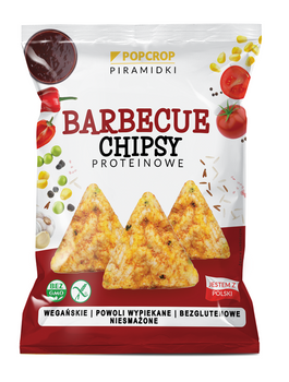 Chrupki Piramidki Proteinowe o Smaku Bbq Bezglutenowe (5 szt x 60 g)