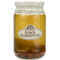 Bulion Warzywny w Płynie Bez Dodatku Cukrów Bezglutenowy (2 szt x 810 ml)
