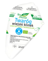 Twaróg Wiejski Klinek Chudy BIO (Około 0,25 kg) (2 x 0,25 kg)