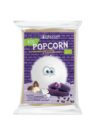Popcorn z Niebieskiej Kukurydzy z Shea i Solą Do Przygotowania w Mikrofalówce Bezglutenowy BIO (4 szt x 100 g)