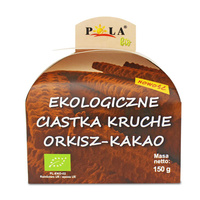 Ciastka Kruche Orkiszowe Kakaowe BIO 150 g