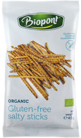 Paluszki Solone Bezglutenowe BIO (5 szt x 45 g)