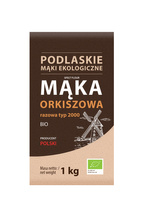 Mąka Orkiszowa Razowa Typ 2000 BIO (2 szt x 1 kg)