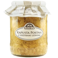 Kapusta Kiszona Postna z Grzybami Leśnymi (2 szt x 670 g)