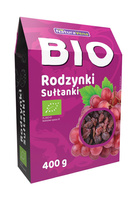 Rodzynki Sułtanki Bezglutenowe BIO (2 szt x 400 g)