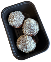 Pączki w Lukrze Bezglutenowe (3 Szt.) 340 g - Zdrowa Micha (Na Zamówienie