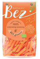 Makaron Proteinowy (Z Soczewicy Czerwonej) Penne Bezglutenowy BIO (2 szt x 250 g)