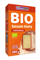 Sezam Biały Niełuskany BIO (7 szt x 250 g)