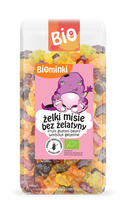 Żelki Misie Bez Żelatyny Bezglutenowe BIO 400 g
