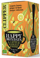Herbatka Cytrynowa z Imbirem i Czarnym Pieprzem (Happy Mondays) BIO (20 x 2,25 g) (2 szt x 45 g)