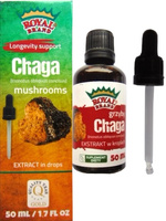 Grzyby Chaga Ekstrakt w Kroplach 50 ml