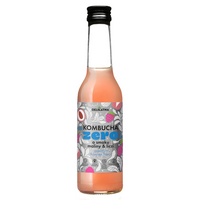Kombucha o Smaku Maliny i Liczi Zero % Cukru (2 szt x 270 ml)
