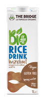 Napój Ryżowy z Orzechami Laskowymi Bezglutenowy BIO (2 szt x 1 l)