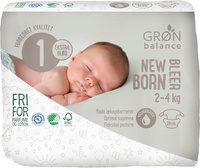 Pieluchy Noworodek Eco 2 - 4 kg (28 Szt.)