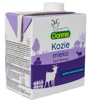 Kozie Mleko Bez Laktozy Uht (2,5 % Tłuszczu) (3 szt x 500 ml)