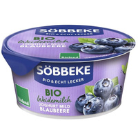 Jogurt Kremowy Jagodowy (3,8 % Tłuszczu w Mleku) BIO 150 g