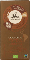 Czekolada Gorzka 75 % Fair Trade Bezglutenowa BIO (2 szt x 100 g)