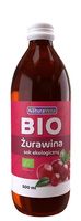 Sok z Żurawiny 100 % BIO (2 szt x 500 ml)