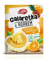 Galaretka z Agarem Ananas - Pomarańcza Bezglutenowa (8 szt x 45 g)