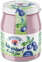 Jogurt Borówkowy z Mleka Siennego Bezglutenowy BIO (Słoik) - Sterzing (4 szt x 150 g)