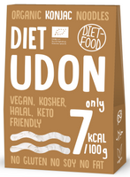 Makaron (Konjac) Udon Bezglutenowy BIO 385 g () - Diet (3 szt x 300 g)