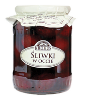 Śliwki w Occie Bezglutenowe 500 g () (2 szt x 250 g)