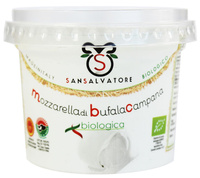 Mozzarella Di Bufala (Z Mleka Bawolego) Kulka (W Kubeczku) BIO 320 g () (2 szt x 125 g)