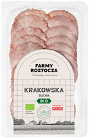 Kiełbasa Krakowska Sucha Plastry BIO 80 g