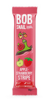 Przekąska Stripe Jabłko - Truskawka Bez Dodatku Cukrów Bezglutenowa (10 szt x 14 g)