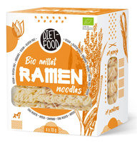 Makaron (Jaglany) Ramen Bezglutenowy BIO - Diet (2 szt x 280 g)