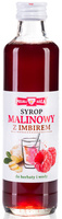 Syrop Malinowy z Imbirem  Polska Róża (2 szt x 250 ml)