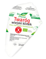 Twaróg Wiejski Klinek Tłusty BIO (Około 0,25 kg) (2 x 0,25 kg)