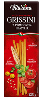 Paluszki Grissini z Pomidorami i Bazylią (6 szt x 125 g)