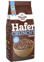 Crunchy Owsiane Kakaowe Bezglutenowe BIO (2 szt x 325 g)