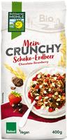 Crunchy Czekoladowe z Truskawkami i Czarną Porzeczką BIO (2 szt x 400 g)