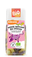 Wężyki Owocowe Bez Żelatyny Bezglutenowe BIO (3 szt x 100 g)