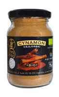 Cynamon Cejloński Mielony Bezglutenowy BIO (2 szt x 75 g)