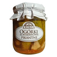 Ogórki Konserwowe Pikantne 500 g () (3 szt x 250 g)