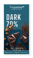 Czekolada Gorzka 70 % Bez Dodatku Cukrów Bezglutenowa BIO 60 g