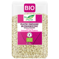Płatki Owsiane Błyskawiczne Bezglutenowe BIO (2 szt x 1 kg)
